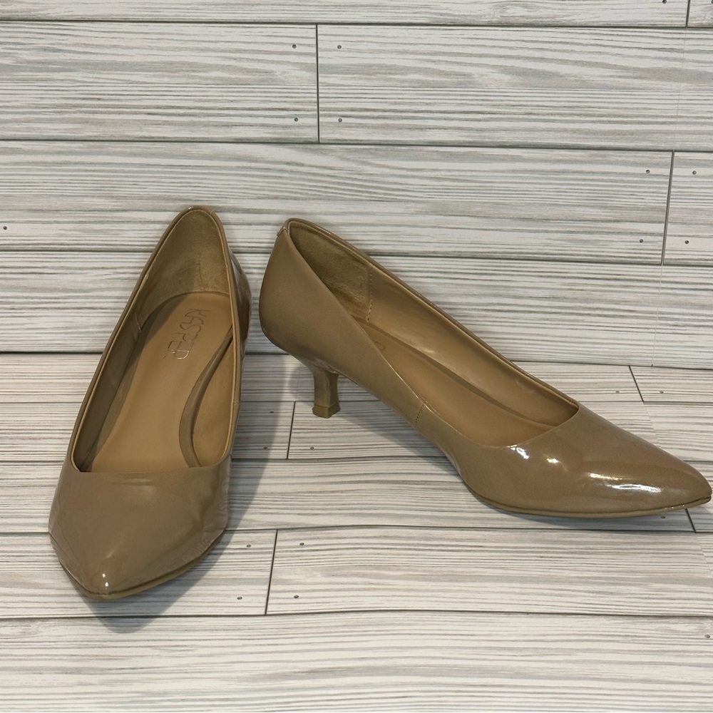 KASPER Nude Heels Sz 8.5 M NWOT